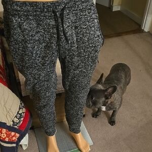 Brooklyn Cloth Black and Gray Sweatpants